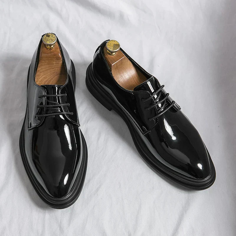 Oliver | Polished Lace-Up Derby Shoes