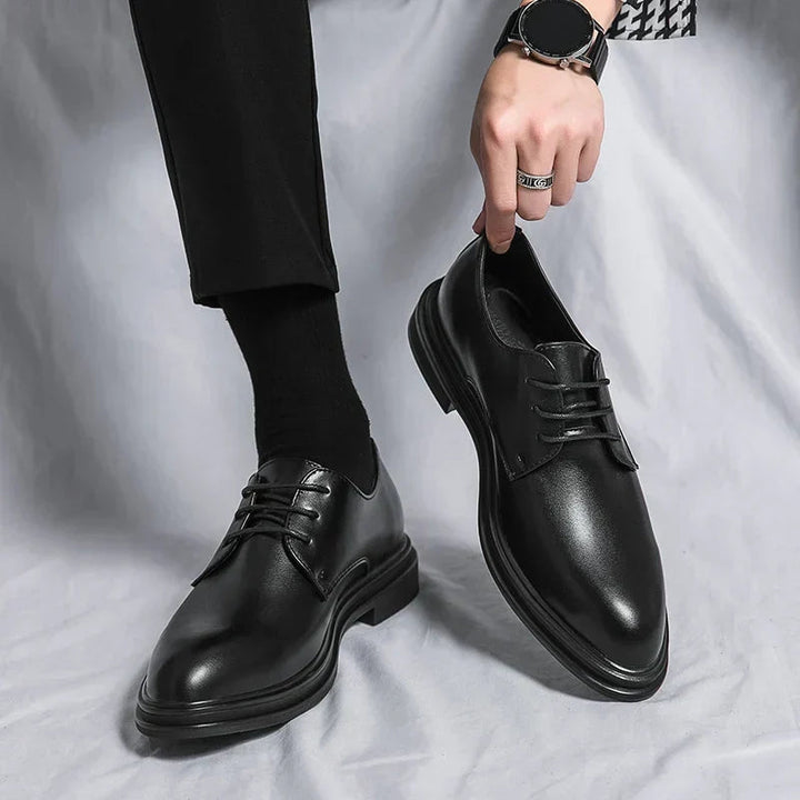Oliver | Polished Lace-Up Derby Shoes