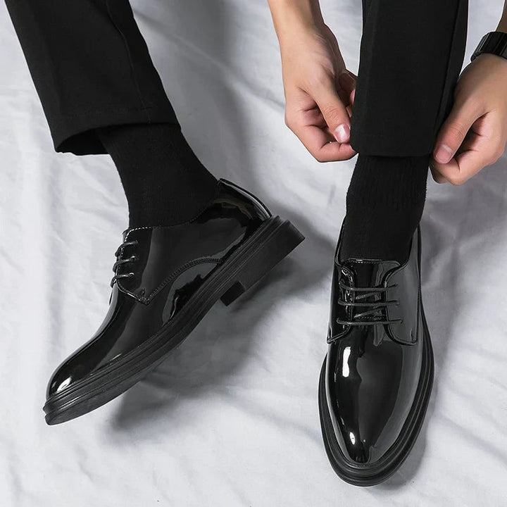 Oliver | Polished Lace-Up Derby Shoes