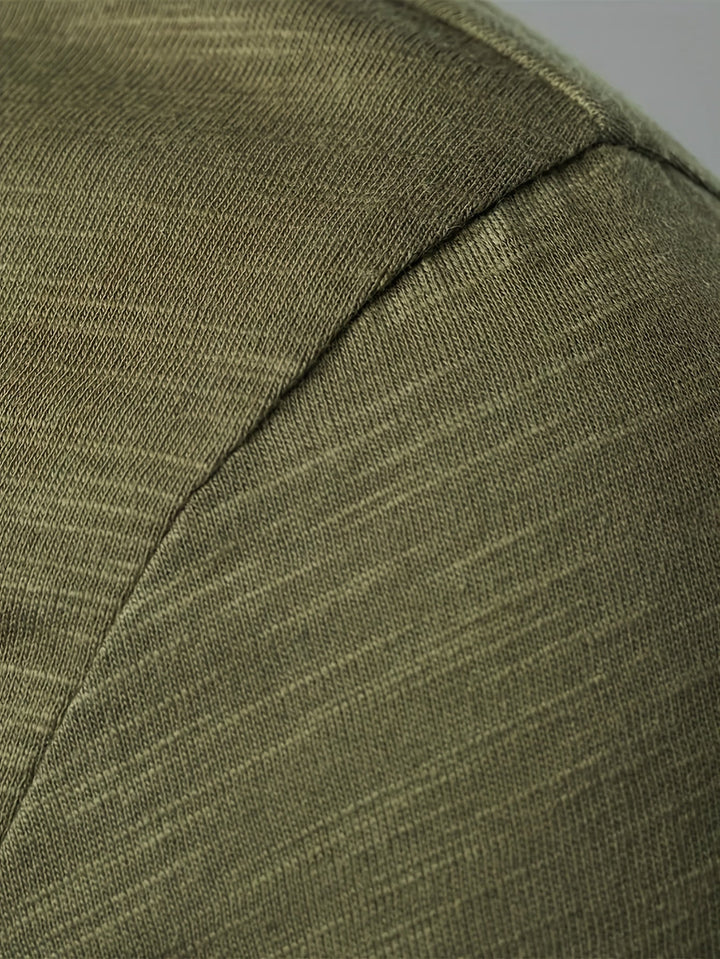 Oscar | Classic Button-Placket Henley