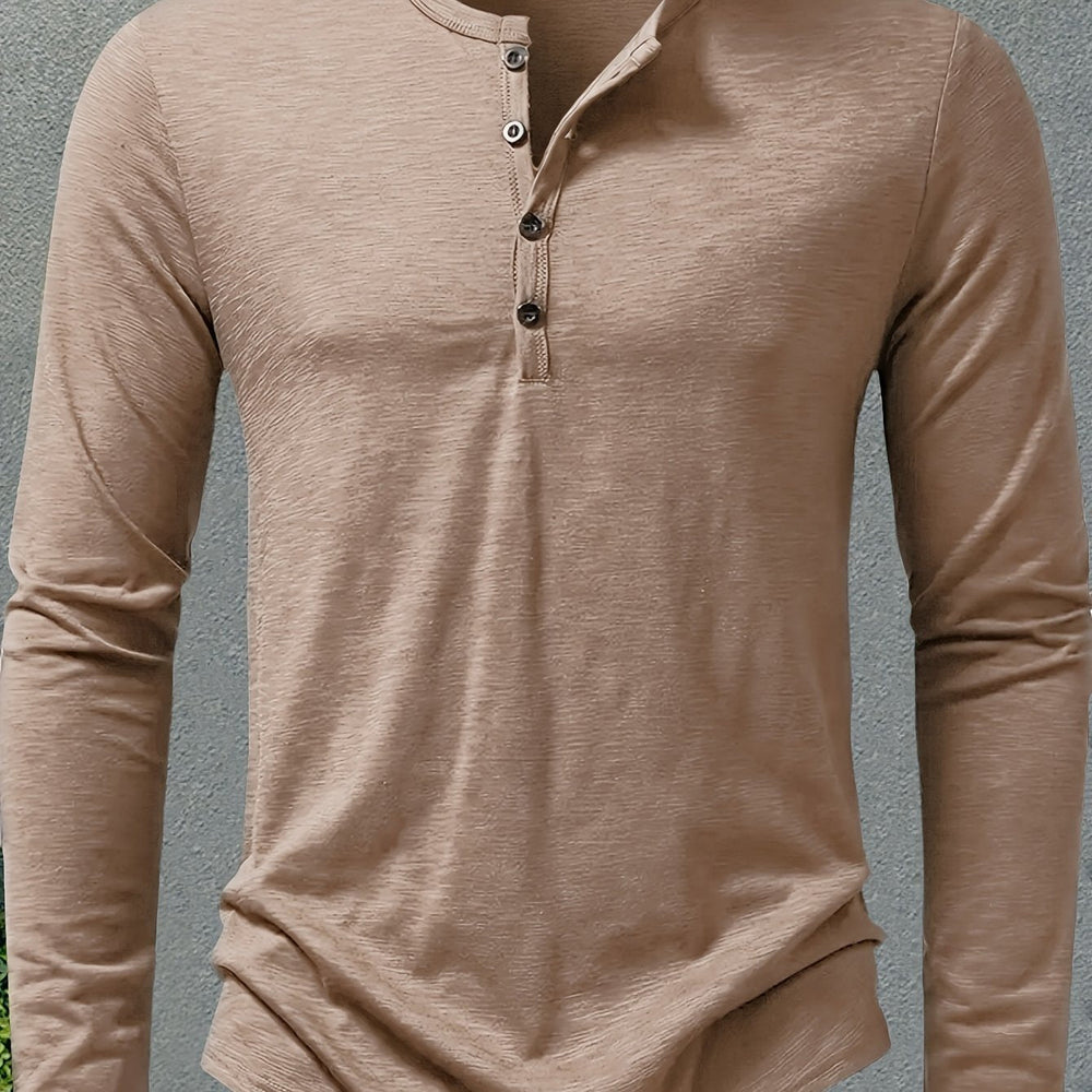 Oscar | Classic Button-Placket Henley