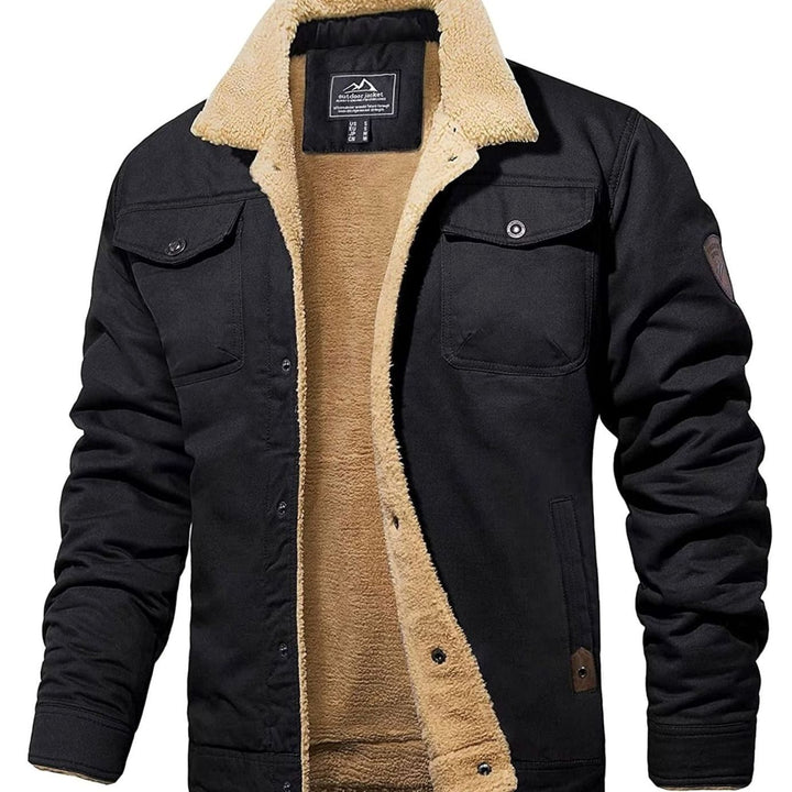 Palmer | Men's Sherpa-Lined Fleece Relaxed-Fit Winter Jacket
