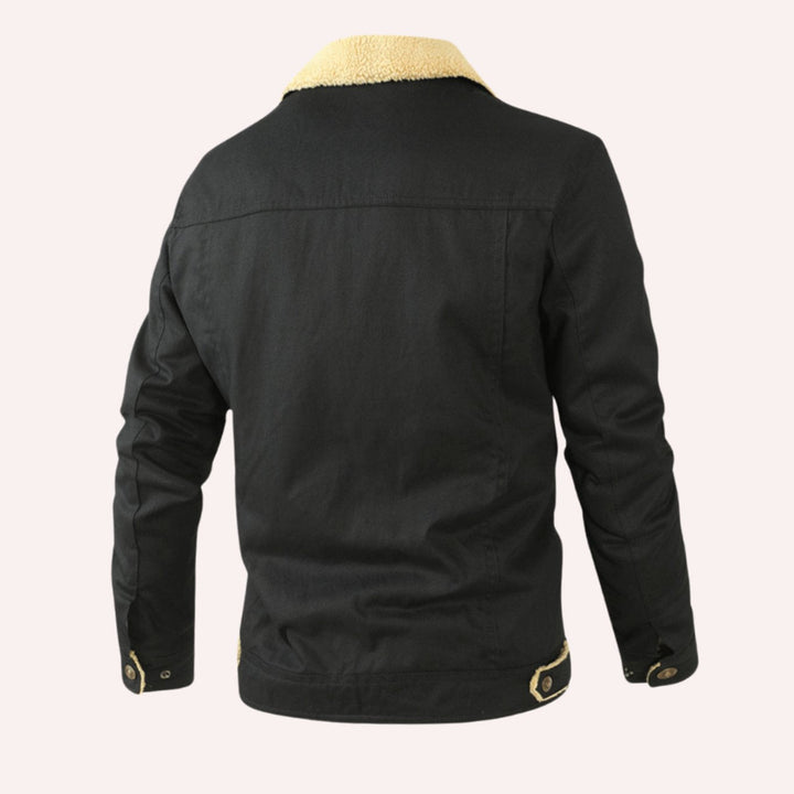 Palmer | Men's Sherpa-Lined Fleece Relaxed-Fit Winter Jacket