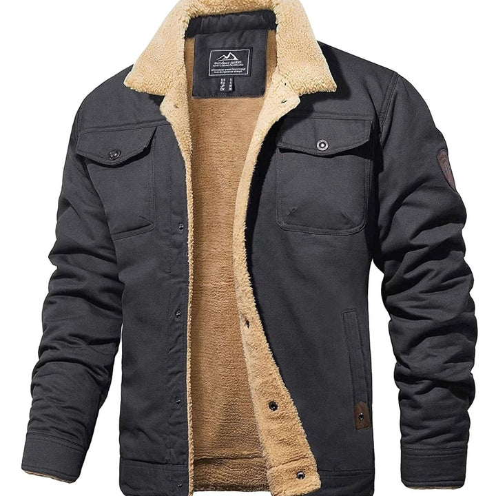 Palmer | Men's Sherpa-Lined Fleece Relaxed-Fit Winter Jacket