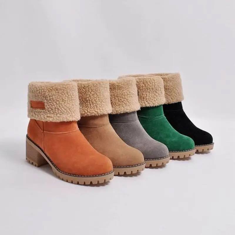 Winter Boots for Women | Wool Mid-Calf