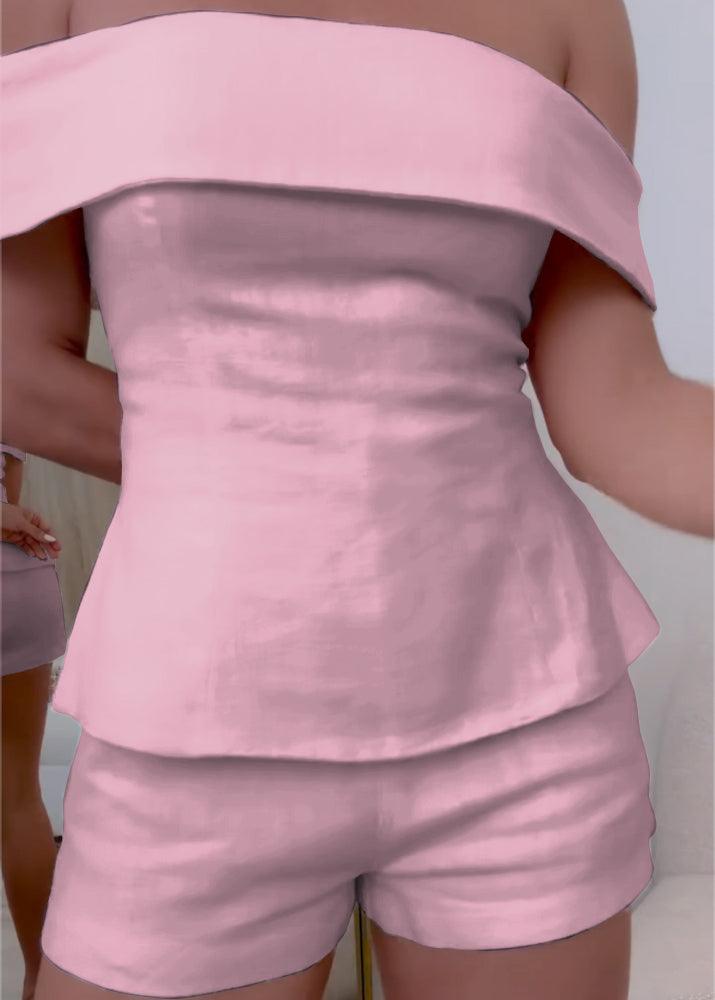 Women's Two-Piece Set | Coordinated Top and Shorts