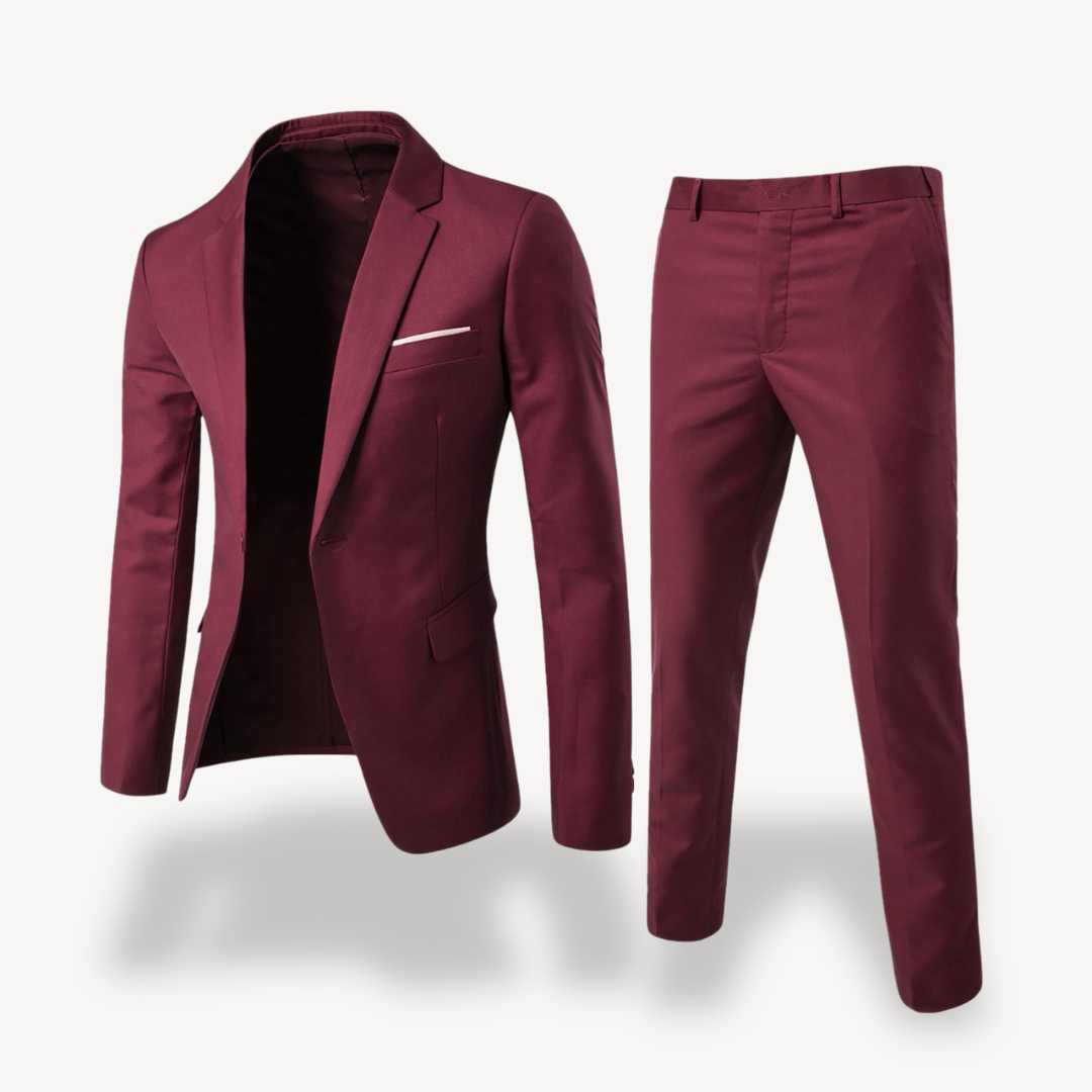 Men's Two-Piece Suit | Formal Slim-Fit
