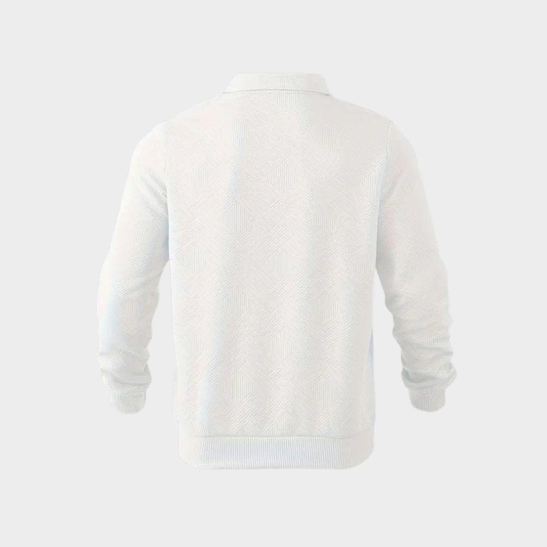 Redmond | Textured Half-Zip Pullover