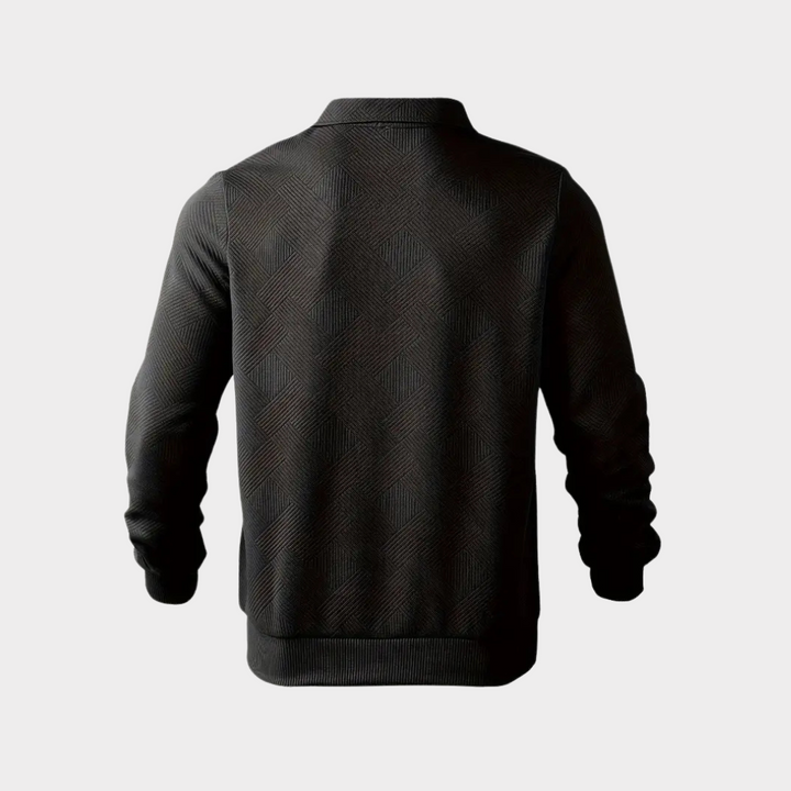 Redmond | Textured Half-Zip Pullover