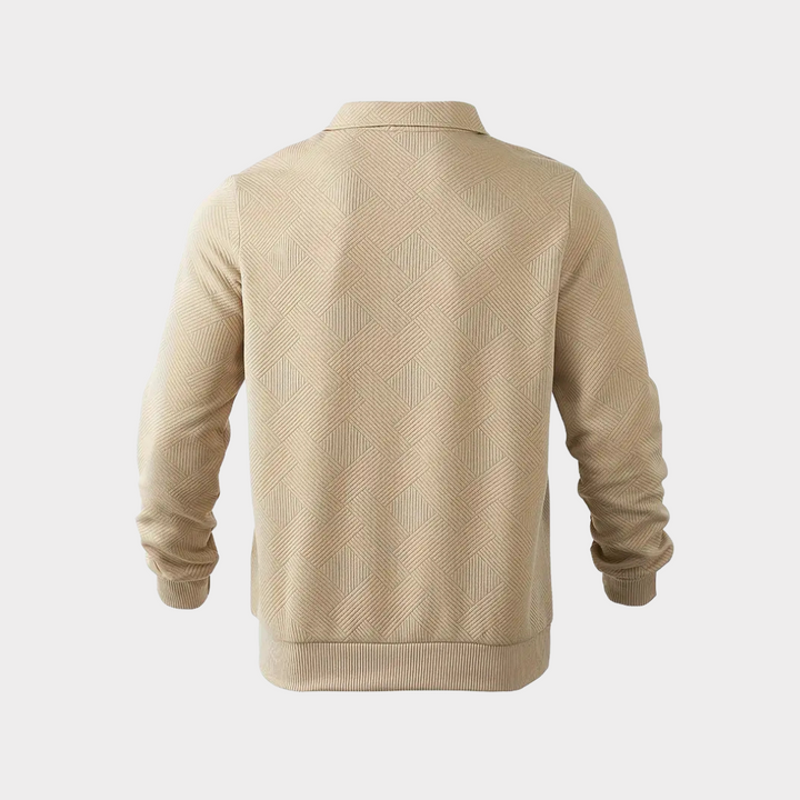Redmond | Textured Half-Zip Pullover