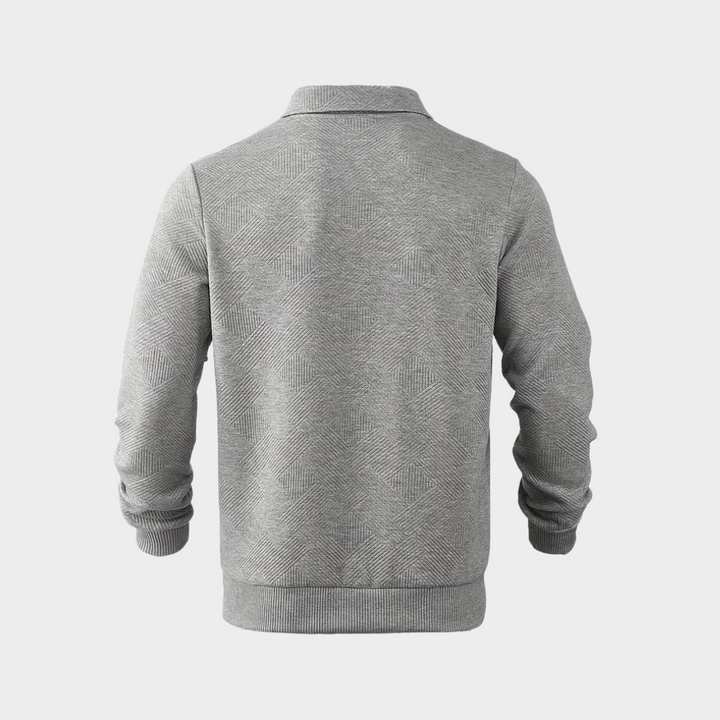 Redmond | Textured Half-Zip Pullover