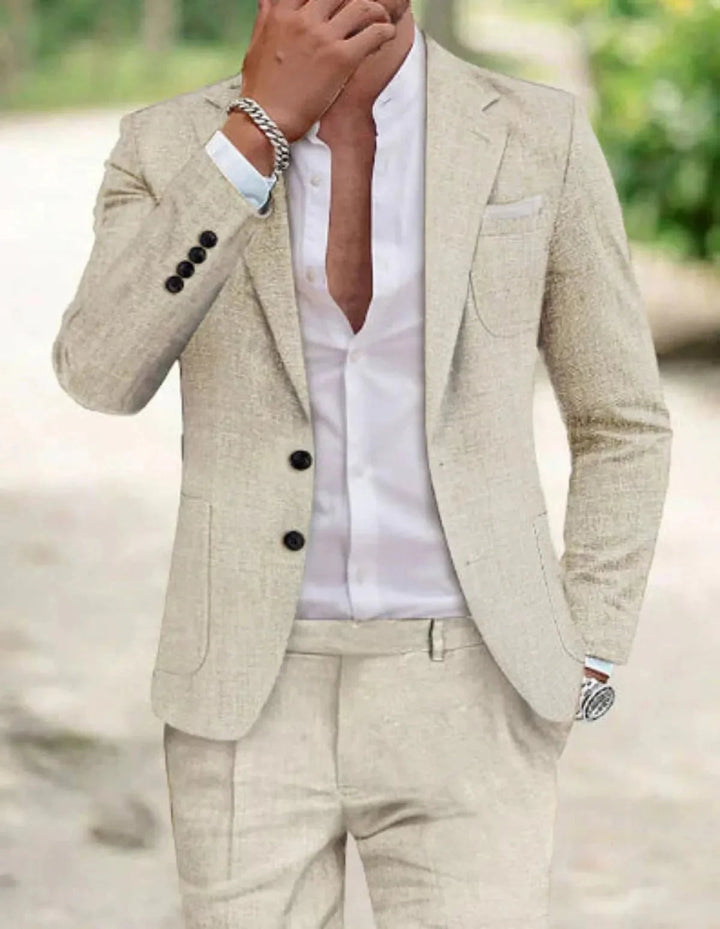 Rhett | Men's Classic Two-Button Wedding Suit Set