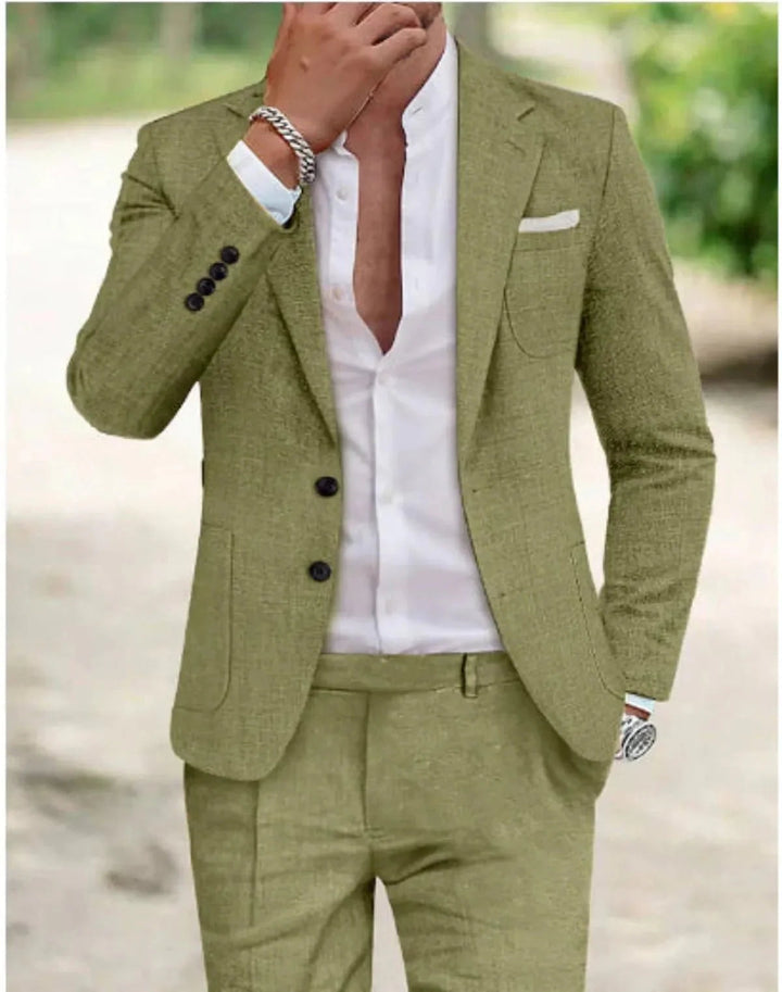 Rhett | Men's Classic Two-Button Wedding Suit Set