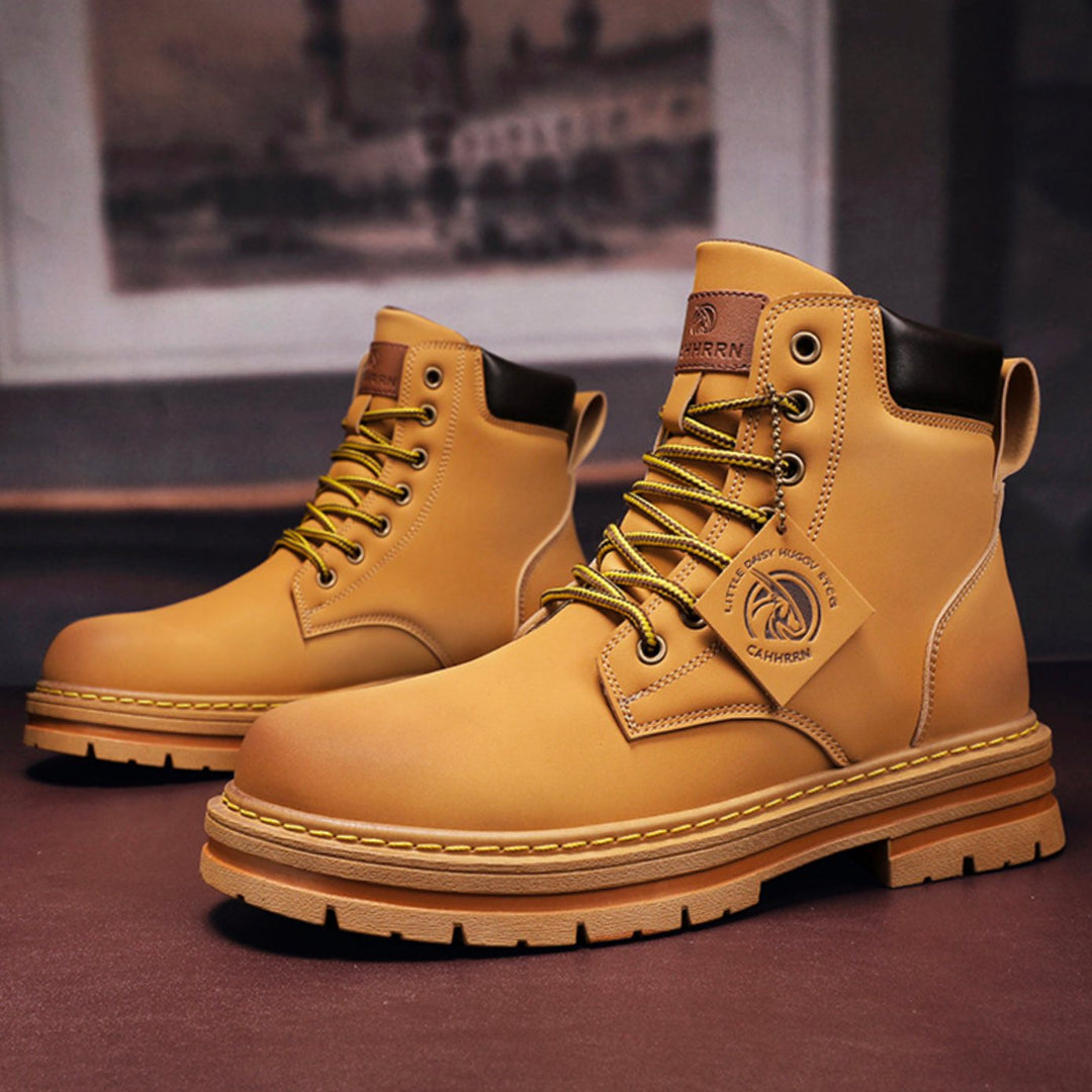 Rhett | Men's Rugged Lace-Up Ankle Hiking Boots