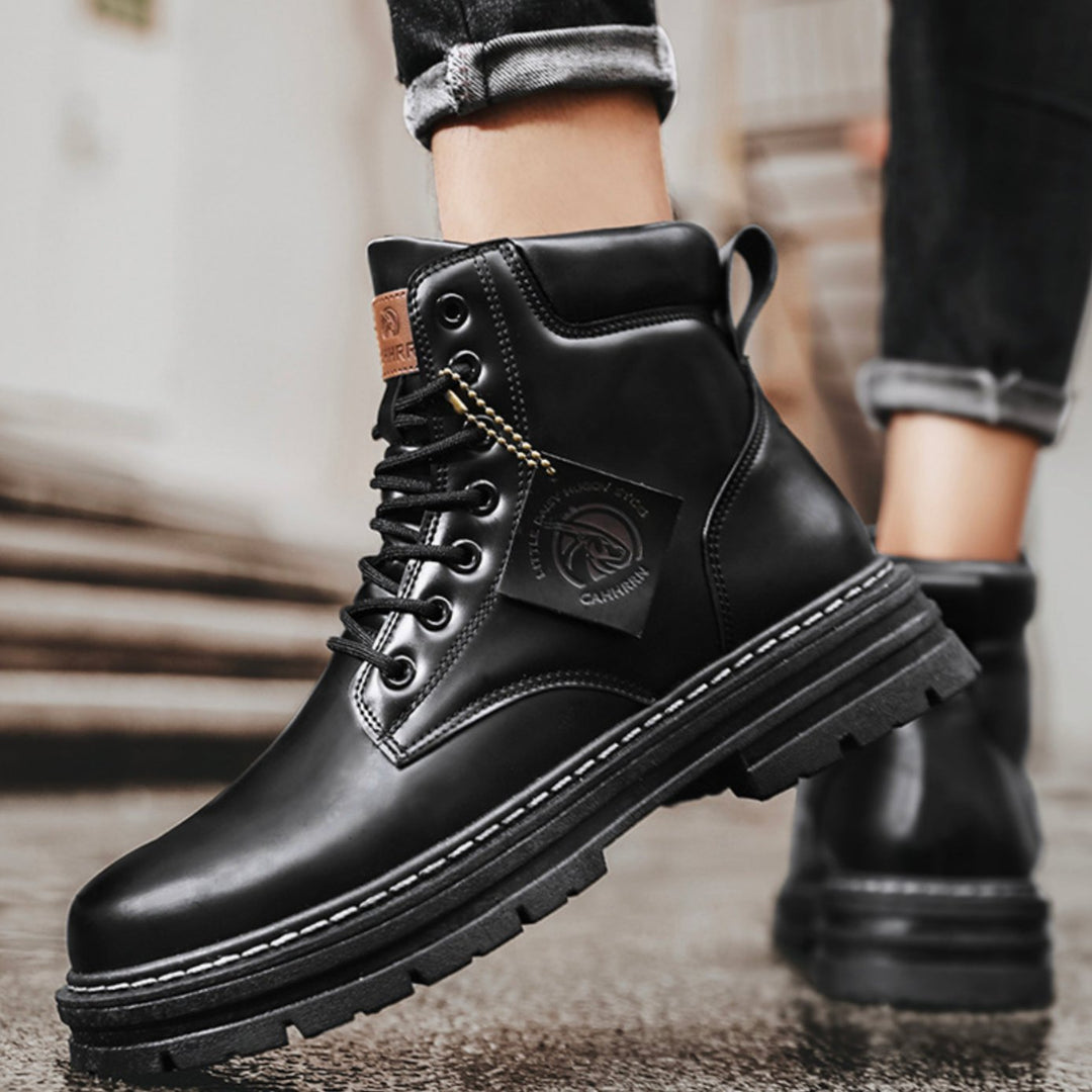 Rhett | Men's Rugged Lace-Up Ankle Hiking Boots
