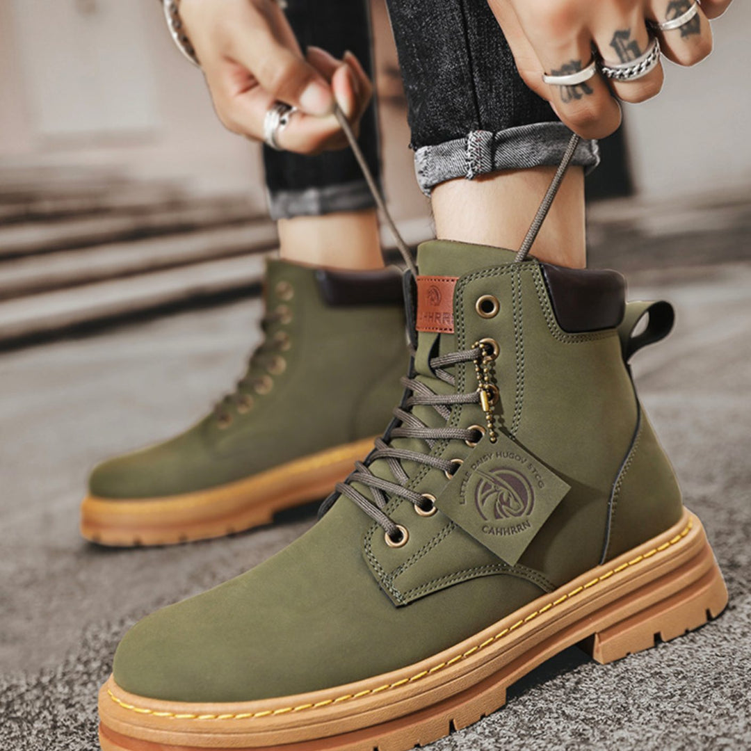 Rhett | Men's Rugged Lace-Up Ankle Hiking Boots