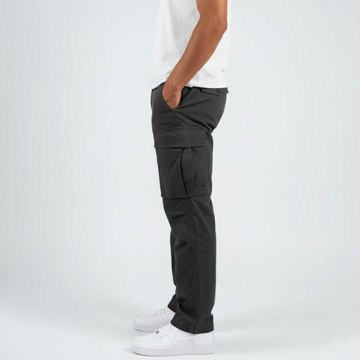 Roger | Men's Relaxed Fit Multi-Pocket Streetwear Cargo Pants