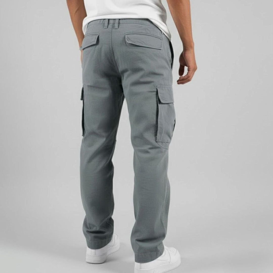Roger | Men's Relaxed Fit Multi-Pocket Streetwear Cargo Pants