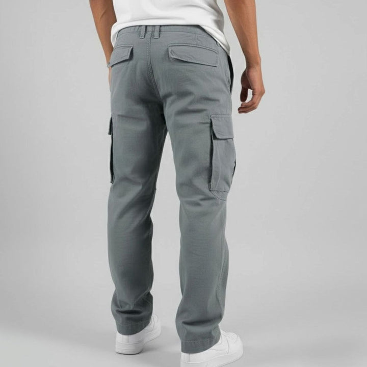 Roger | Men's Relaxed Fit Multi-Pocket Streetwear Cargo Pants