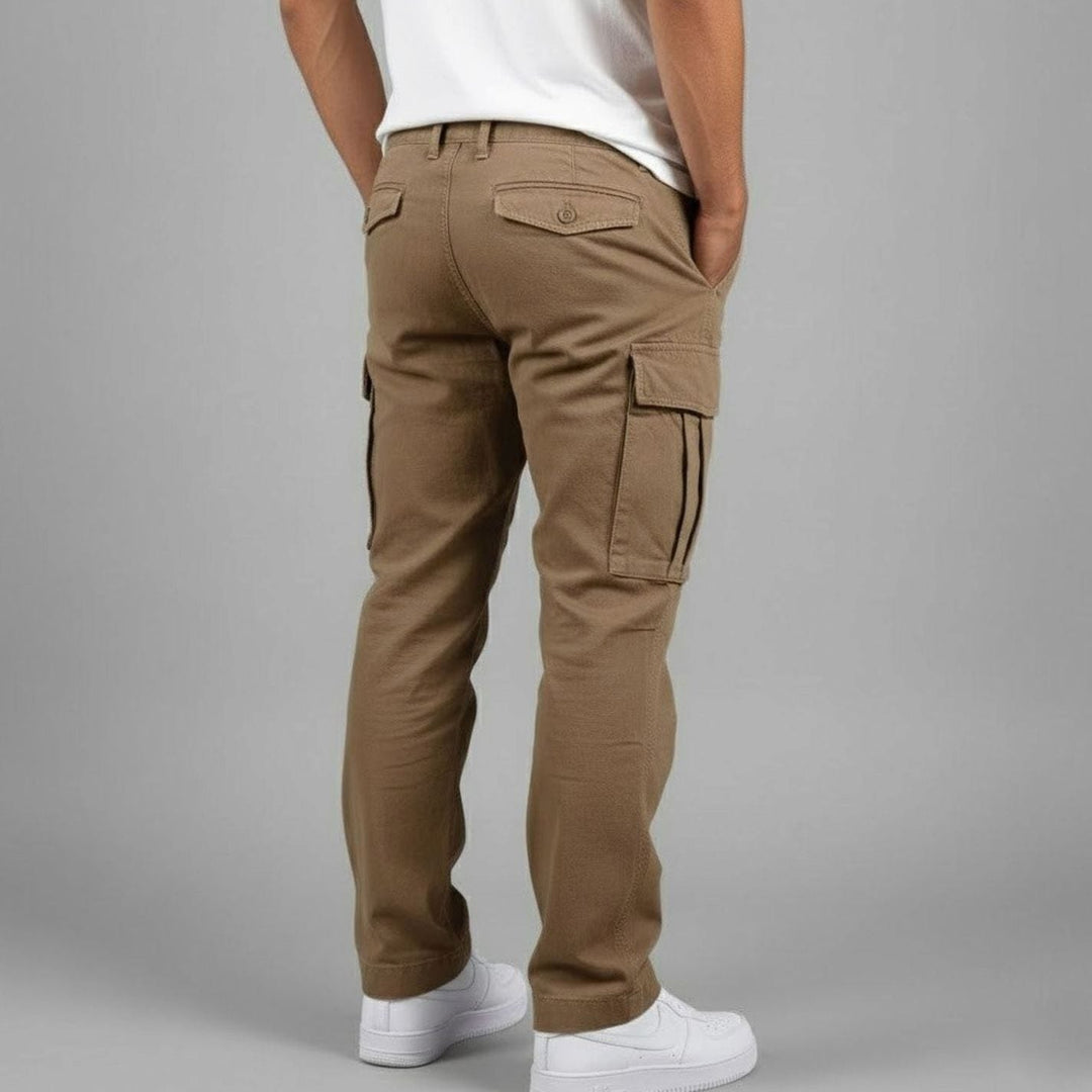 Roger | Men's Relaxed Fit Multi-Pocket Streetwear Cargo Pants