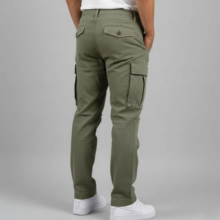 Roger | Men's Relaxed Fit Multi-Pocket Streetwear Cargo Pants