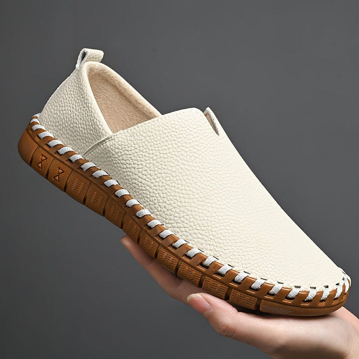 Rowland | Hand-Stitched Slip-On Loafers