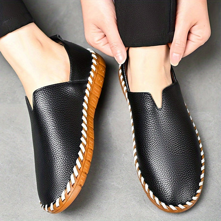 Rowland | Hand-Stitched Slip-On Loafers