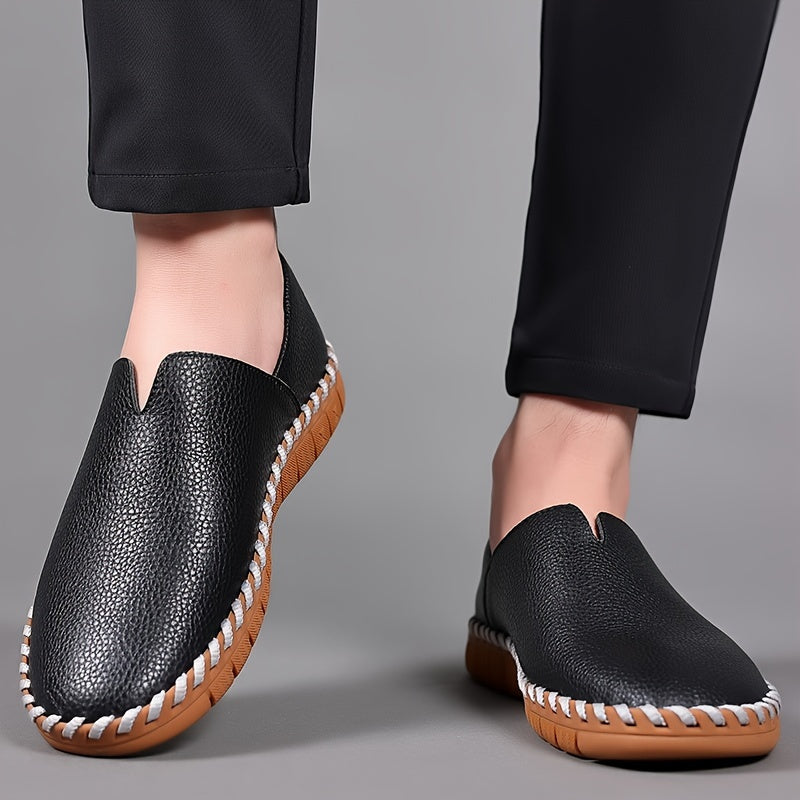 Rowland | Hand-Stitched Slip-On Loafers