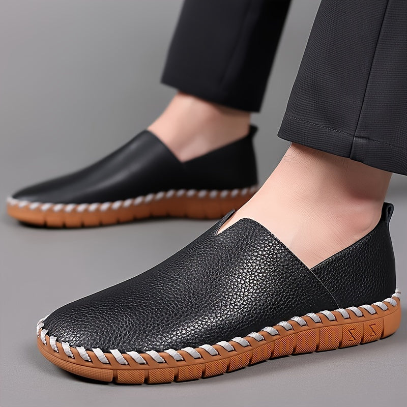 Rowland | Hand-Stitched Slip-On Loafers