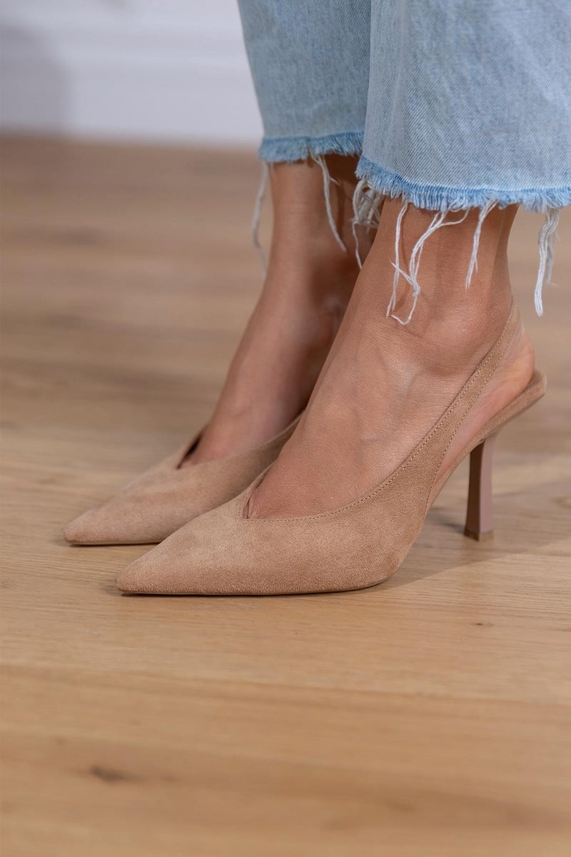 Slingback Heels for Women | Toe Pointed
