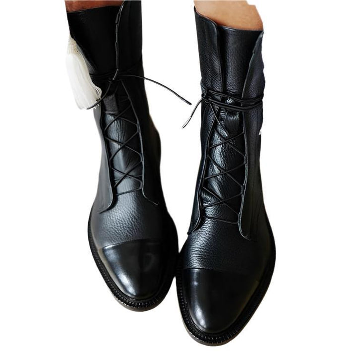 Boots For Women | Mid Calf Closed Toe