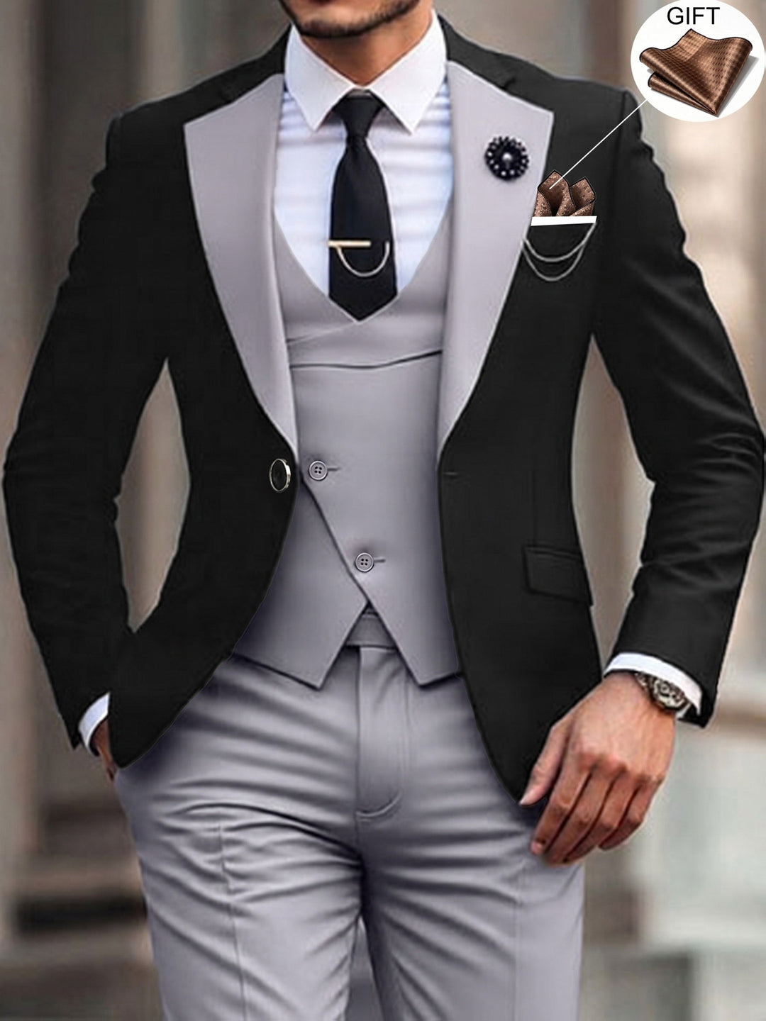 Sergio | Tailored Three-Piece Suit