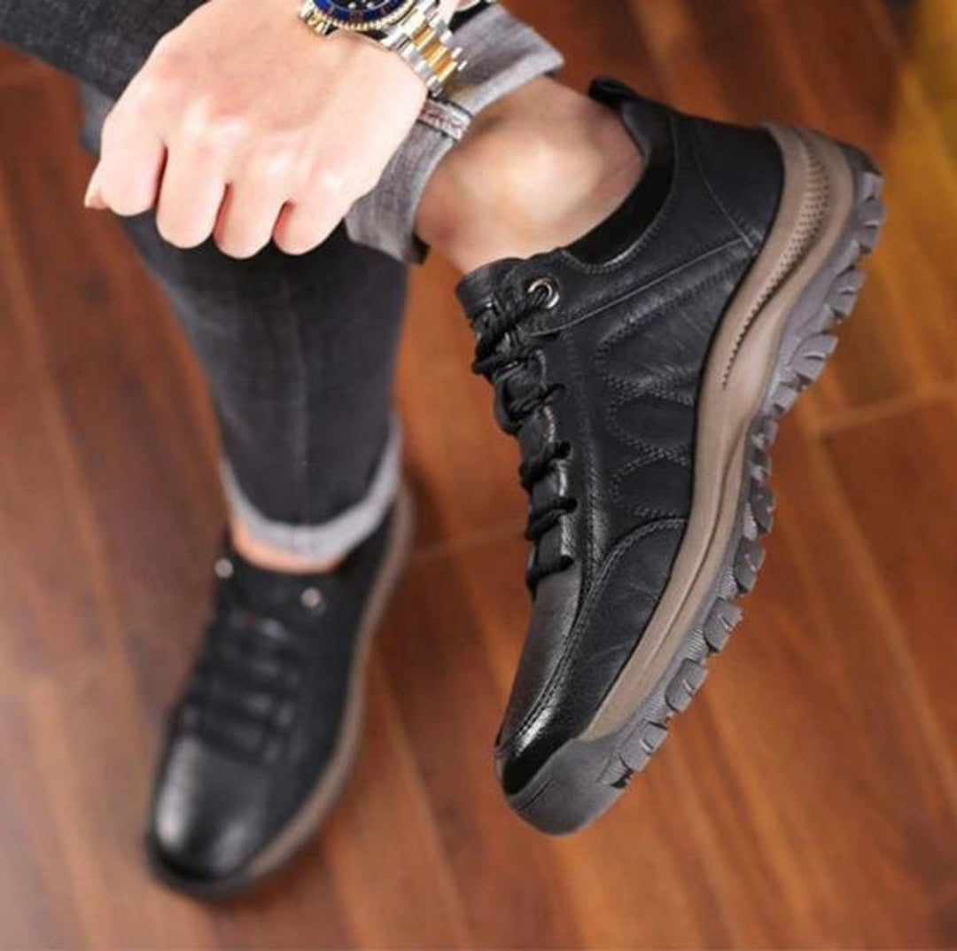 Shepherd | Men's Orthopedic Lace-Up Leather Casual Shoes
