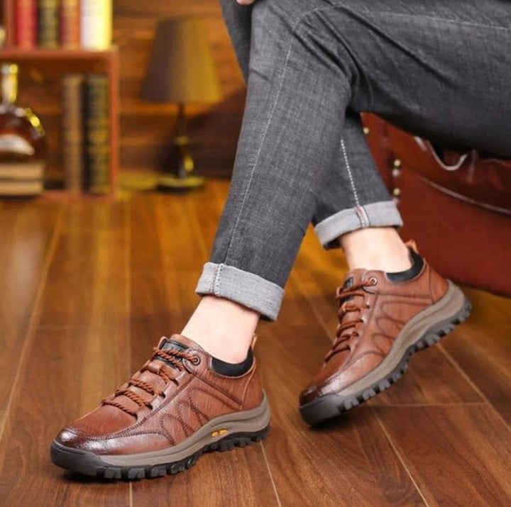 Shepherd | Men's Orthopedic Lace-Up Leather Casual Shoes