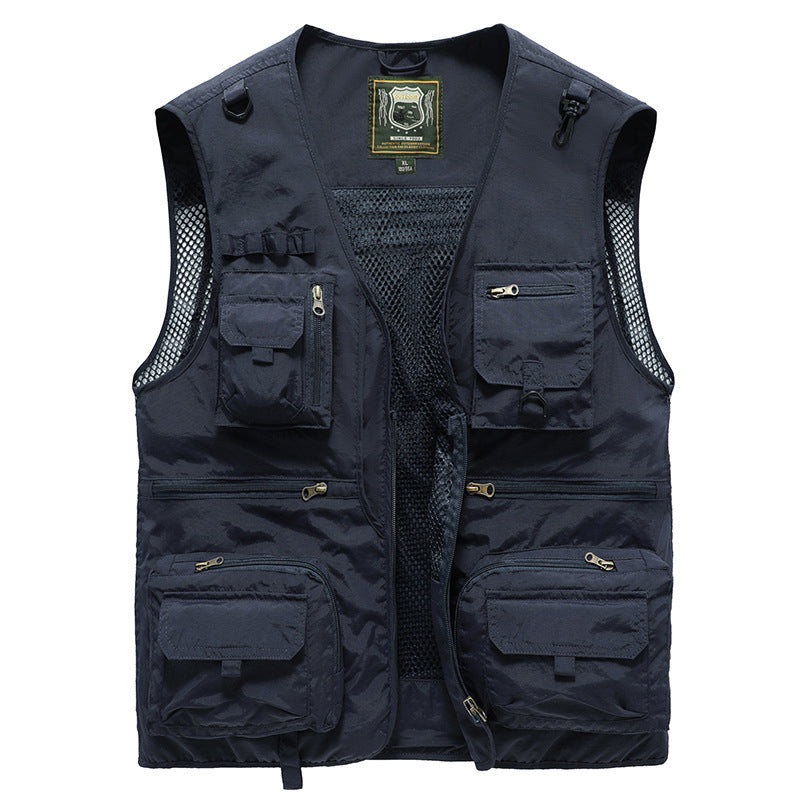 Men's Summer Vest | Multi Pocket Design