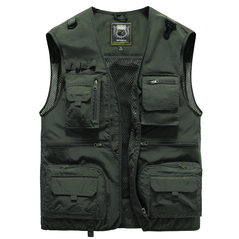 Men's Summer Vest | Multi Pocket Design