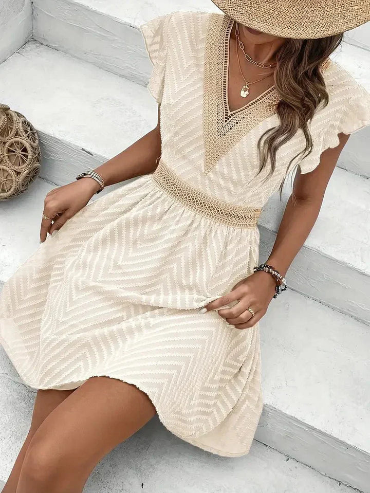 Women's Dress | Textured Pattern Mini