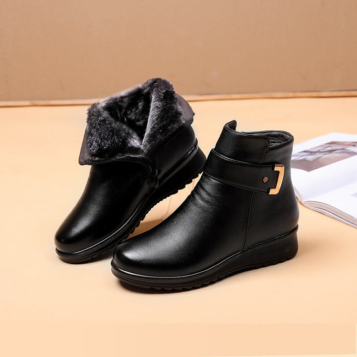 Boots for Women | Ankle-Height Buckle Strap