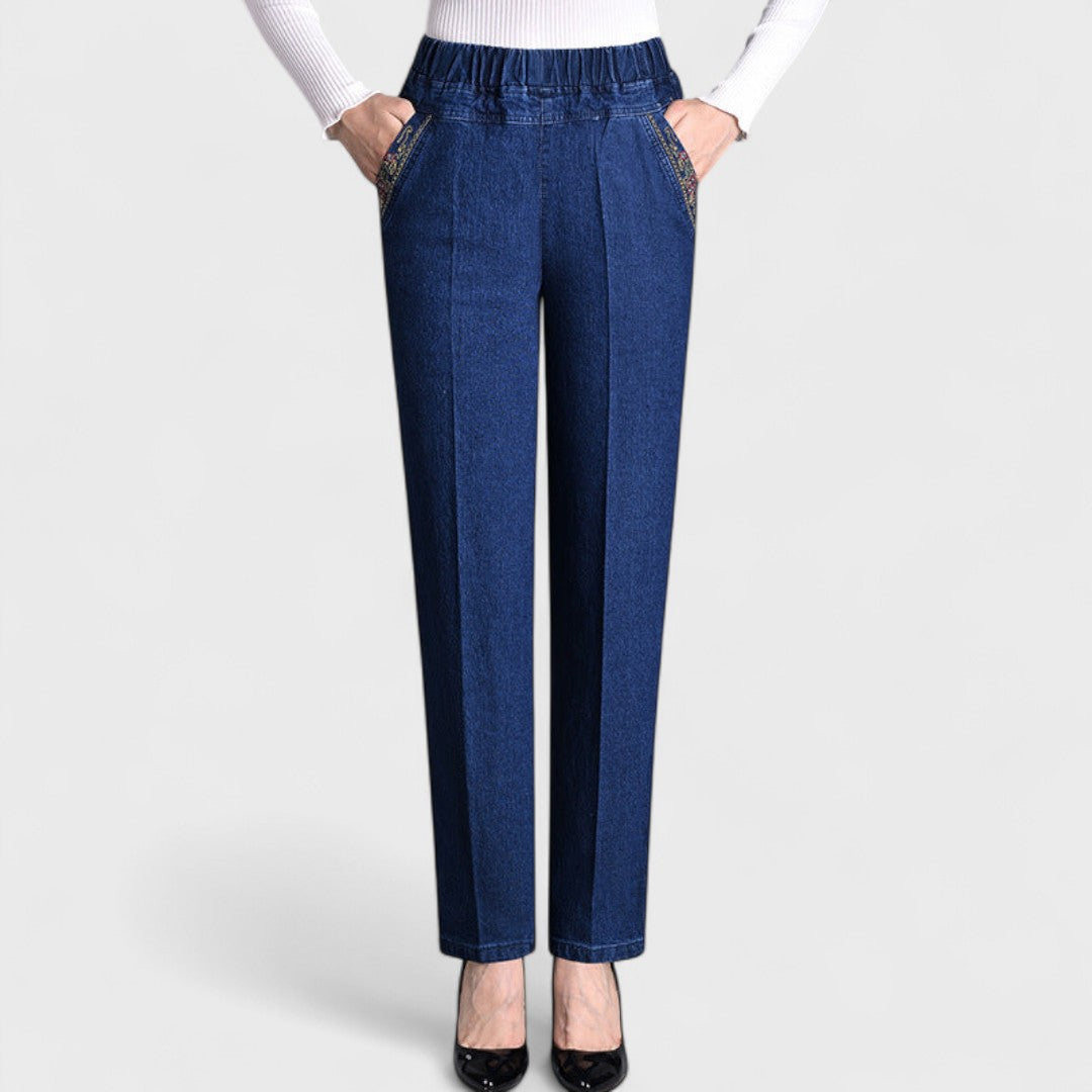 Women’s Jeans | Gathered Waistband