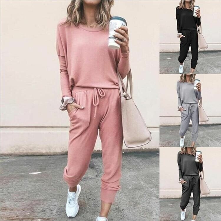 Women's Two-Piece Set | Straight Silhouette Sleeve