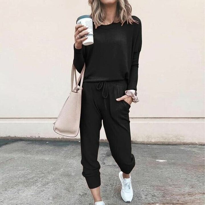 Women's Two-Piece Set | Straight Silhouette Sleeve