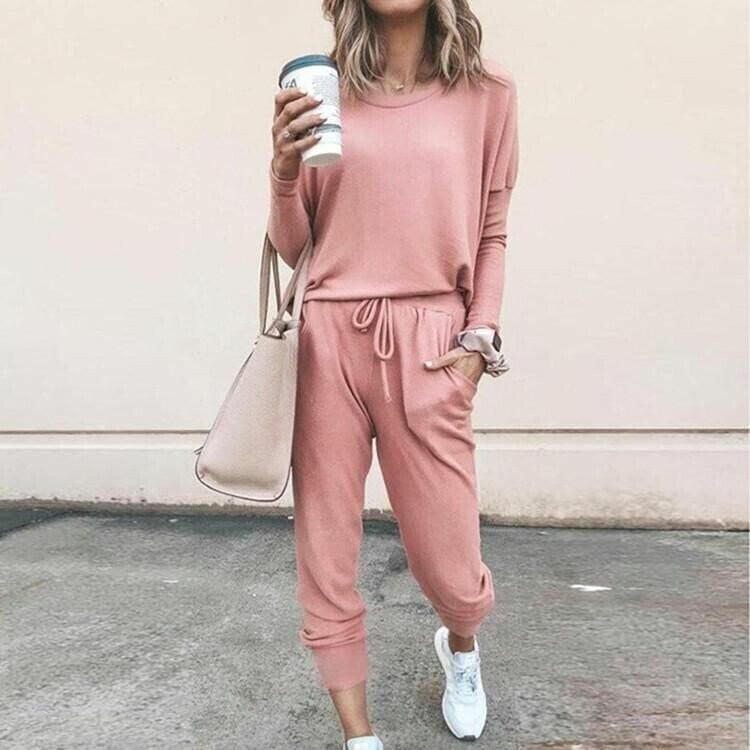 Women's Two-Piece Set | Straight Silhouette Sleeve