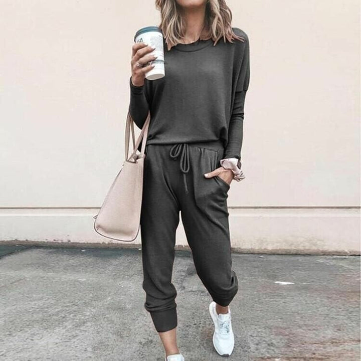 Women's Two-Piece Set | Straight Silhouette Sleeve