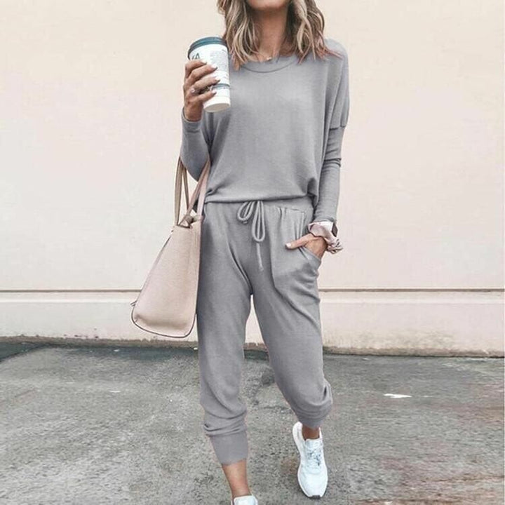 Women's Two-Piece Set | Straight Silhouette Sleeve