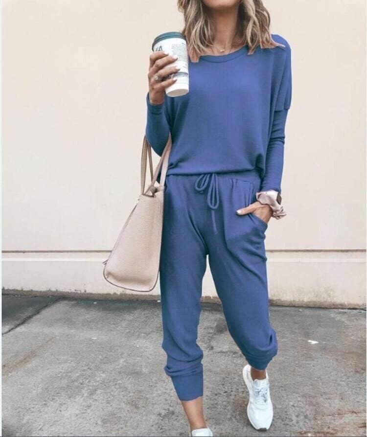 Women's Two-Piece Set | Straight Silhouette Sleeve