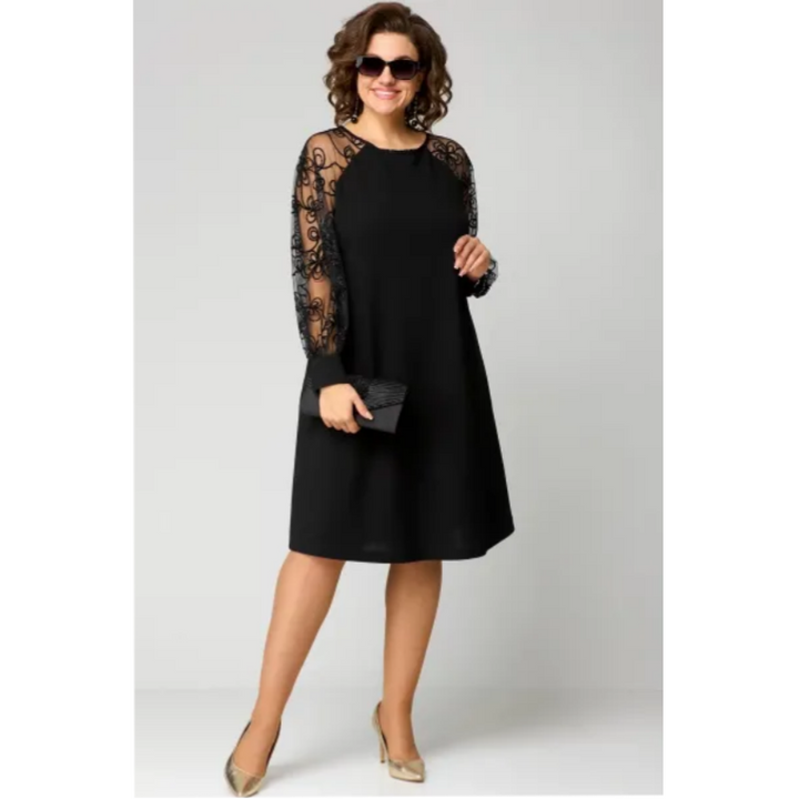 Women’s Dress | Round Neck Midi