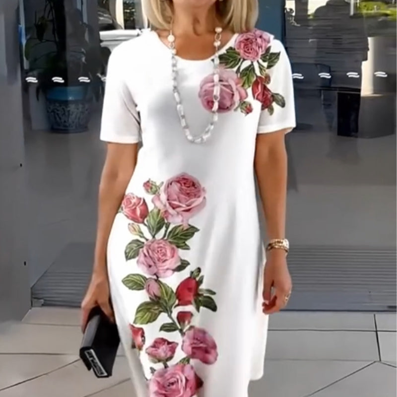 Women’s Dress | Floral Placement Pattern