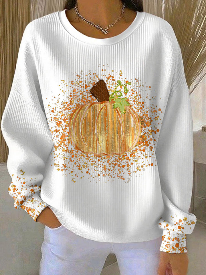 Women's Sweatshirt | Illustrated Front Graphic Crew Neckline