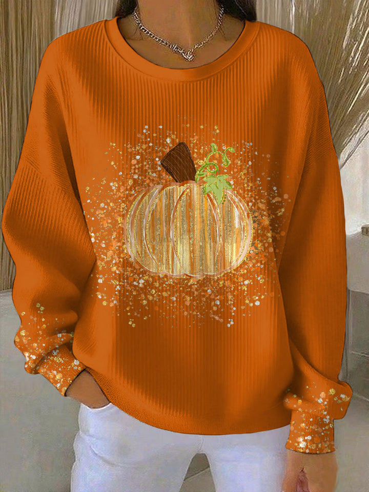 Women's Sweatshirt | Illustrated Front Graphic Crew Neckline