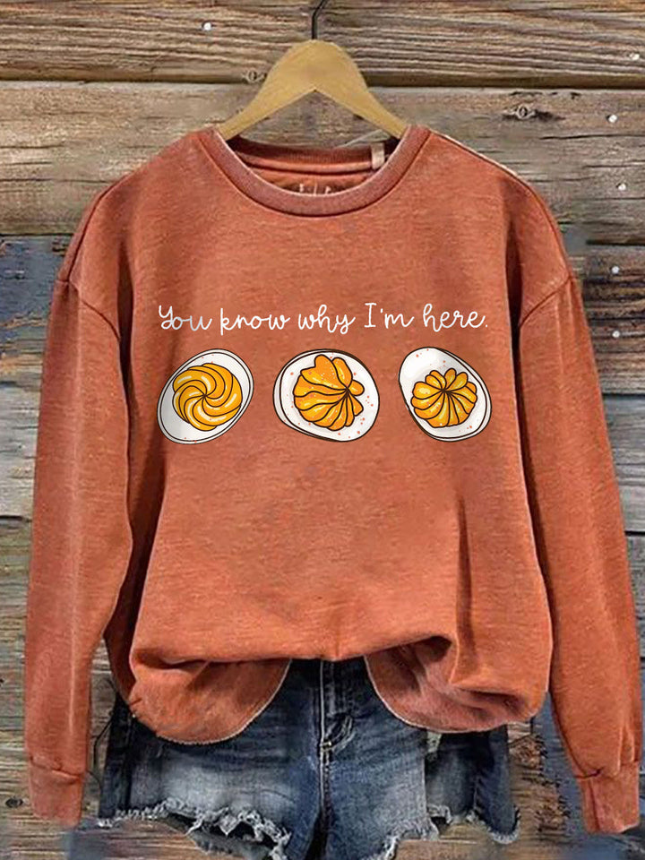 Women's Sweatshirt | Round Crew Neckline